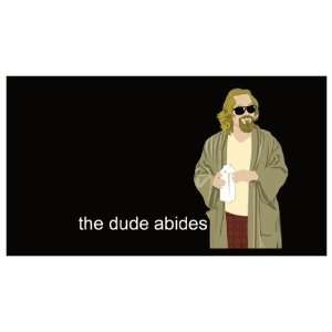  Magnet THE BIG LEBOWSKI   The Dude Abides Everything 