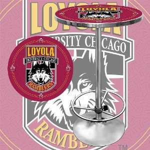 Loyola University Chicago Pub Table   Game Room Products Pub Table 