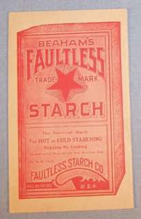 FAULTLESS STARCH BOOKLET~#35~the THREE WISE WOMEN~1900s  