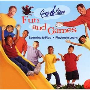 Greg Steve Productions Fun Games Cd Instant Hit Few Traditional Songs 