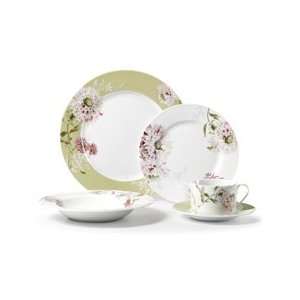   By Mikasa Silk Floral Pink 5 Piece Place Setting