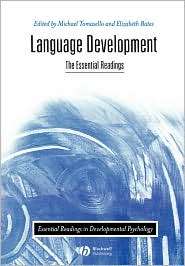 Language Development The Essential Readings, (0631217452), Mike 