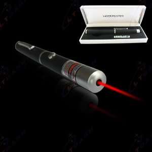 5mw 650nm Astronomy Powerful Red Laser Pointer   Black(Include box + 2 