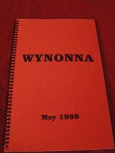 WYNONNA Judd 98 Itinerary Tour Book Crew Country Music Singer Vtg 