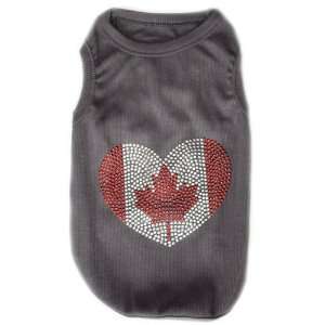    Pet Clothes CANADA FLAG Dog T Shirt   XXS
