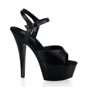 Pleaser Kiss 209 6 Inch Stiletto Heel Ankle Strap Platform Sandal Size 