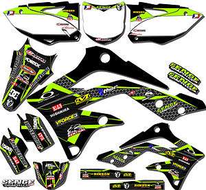 1994 1995 1996 1997 1998 KX 125 250 GRAPHICS KAWASAKI KX125 KX250 DECO 