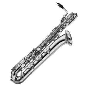  Yamaha Ybs 62s Pro Silver plated Baritone Saxophone 