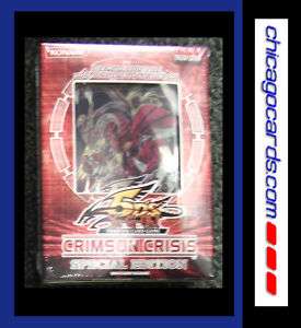YuGiOh TCG 5Ds Crimson Crisis Special Edition Deck  