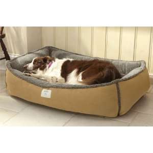  Bolster Futon Dog Bed / Large, Caramel, Large Pet 