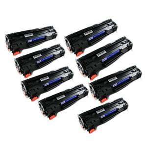  8 Pack CE278A Laser Toner Cartridge Non OEM Fits HP 