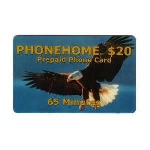  Collectible Phone Card $20. (65m) Phonehome Prepaid Phone 