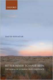   Existence, (0199549265), David Benatar, Textbooks   