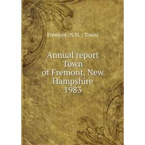  Annual report Town of Haverhill, New Hampshire. 1983 
