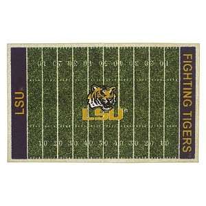  Louisiana State University Fighting Tigers Football Rug 
