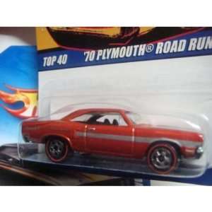  Hot Wheels 70 Plymouth Road Runner Since 68 Series Red 