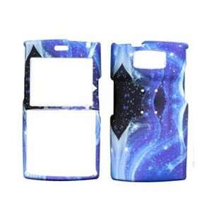   Phone Snap on Protector Faceplate Cover Housing Case   Blue Milky Way