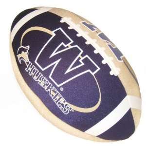  Washington Huskies Color Football Pillow Sports 