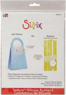   Sizzix BIGkick/Big Shot Texturz Silicone Rubber 7.875 