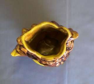 VTG ROYAL HAEGER Pottery SUNFLOWER Figural Vase R647  