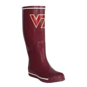  Kids Virginia Tech Centered VT Boot Color Red, Size 13 