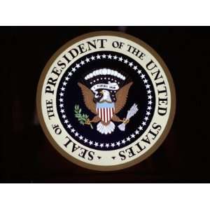  The Official Seal of the President on the Presidential 