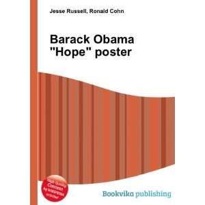    Barack Obama Hope poster Ronald Cohn Jesse Russell Books