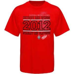   Wings Youth Balmorra 2012 Playoffs T Shirt   Red