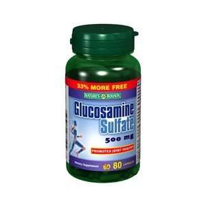  NB GLUCOSAMINE SULF 500MG 7710 60CP NATURES BOUNTY 