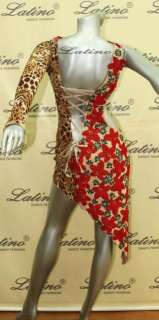 LATIN SALSA(BALLROOM) COMPETITION DRESS SIZE S (LT189B)  