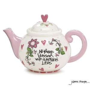  All Things Blossom with a Mothers Love Teapot