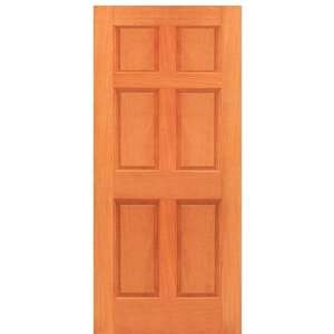  6 P 32x96 (2 8x8 0) Mahogany 6 Panel Exterior Door 