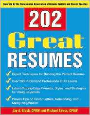   Great Resumes, (0071433163), Jay A. Block, Textbooks   