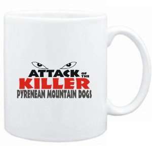   ATTACK OF THE KILLER Pyrenean Mountain Dogs  Dogs