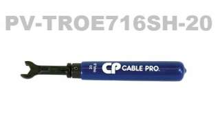 Cable Pro 7/16 Speed Head Toque Wrench TROE716SH 20  
