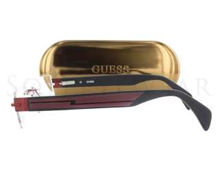 NEW Guess GU 1600 RD 54 18 140 Red Eyeglasses  