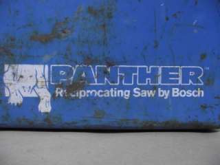 BOSCH PANTHER 060 1632 834 VS RECIPROCATING SAW  