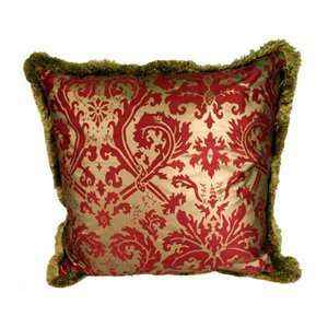  Zoe Decorative 7509 Damask Decorative Pillow Baby