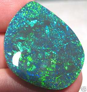 SYMPHONY   BLACK OPAL 17.2 CT 31 x 25mm  