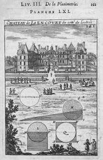FRANCE Views Etc.19 Scarce antique prints.Mallet.1702  