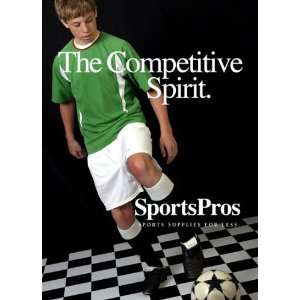  Competitive Spirit Soccer Young Boy Sign