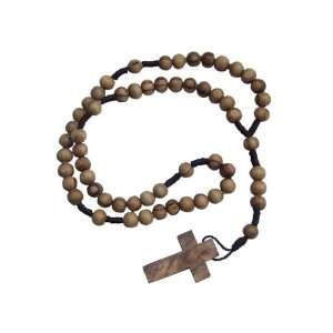  Naturally Med Holy Land Olive Wood String Rosary