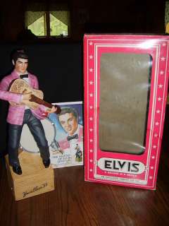 McCORMICK ELVIS DECANTER MUSIC BOX 750 YOUNG SEALED  