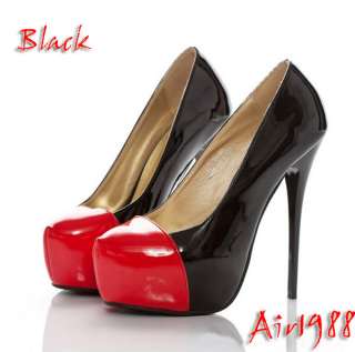 Stylish Womens Platform High Heels Shoes Pump Stiletto  