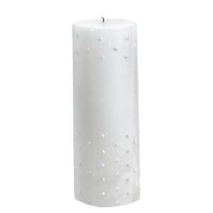  Tag Unity Candles, Pearl, Set of 3, White