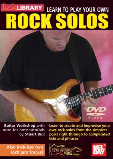 MelBay Learn to play Rock Solos DVD  