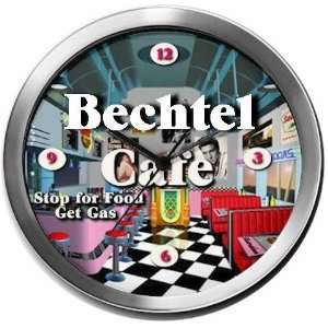  BECHTEL 14 Inch Cafe Metal Clock Quartz Movement Kitchen 