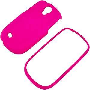  Hot Pink Rubberized Protector Case for Samsung Gravity 