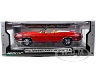 18 scale diecast model car of 1970 Dodge Challenger R/T Convertible 