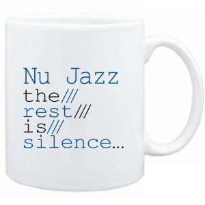  Mug White  Nu Jazz the rest is silence  Music Sports 